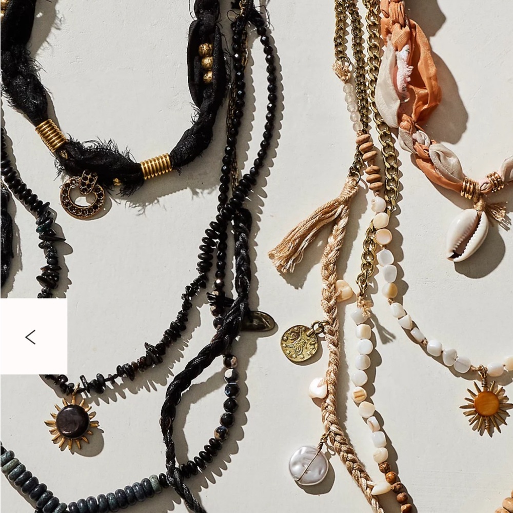 NWT Bohemian Gold Necklace